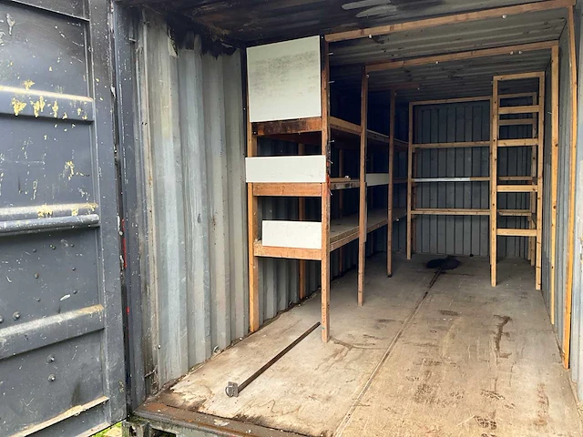 Zeecontainer / materiaalcontainer 20 ft - afbeelding 5 van  9