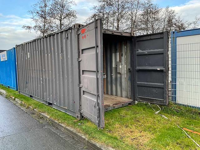 Zeecontainer / materiaalcontainer 20 ft - afbeelding 7 van  9