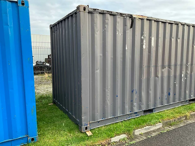 Zeecontainer / materiaalcontainer 20 ft - afbeelding 9 van  9