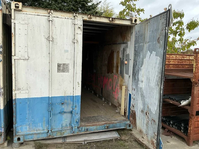 Zeecontainer opslagcontainer - afbeelding 3 van  10