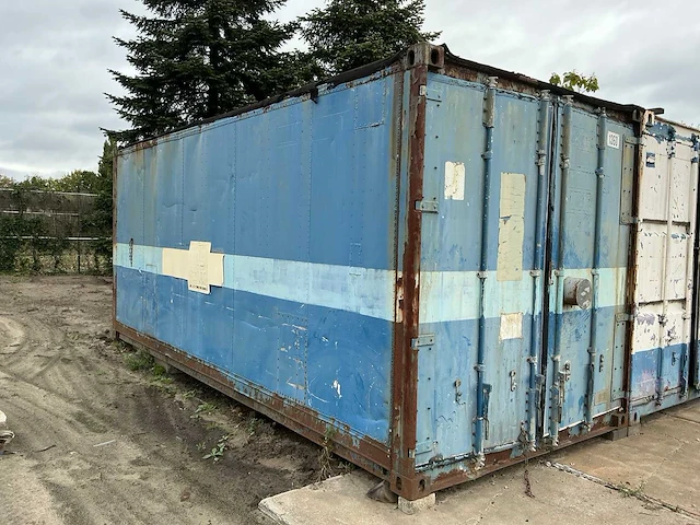 Zeecontainer opslagcontainer - afbeelding 1 van  12
