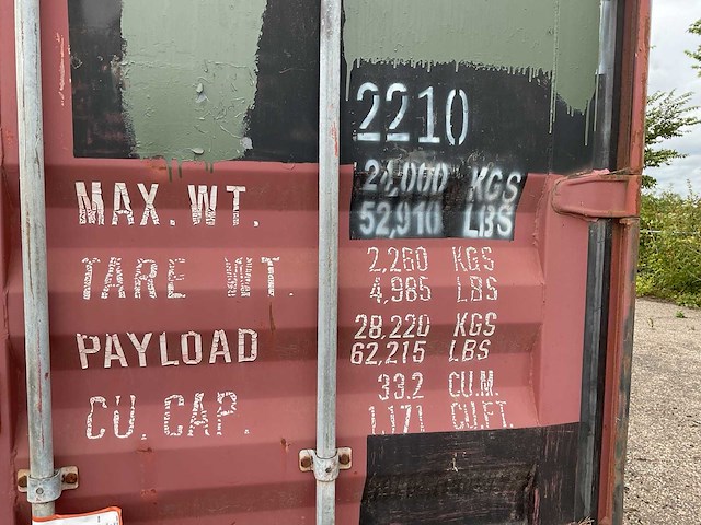 Zeecontainer - afbeelding 7 van  7