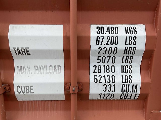 Zeecontainer - afbeelding 7 van  7