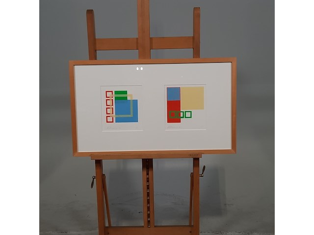 Zeefdruk, a. koenings - afbeelding 1 van  8