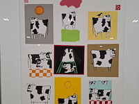 Zeefdruk, clazien immink, all that cows 13/18, 2002 - afbeelding 8 van  10