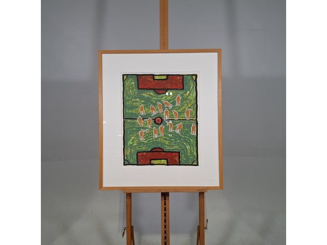 Zeefdruk, dodog soesemo, voetballen 15/50 - afbeelding 1 van  7