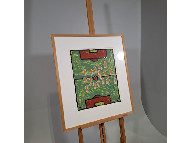 Zeefdruk, dodog soesemo, voetballen 15/50 - afbeelding 2 van  7