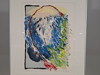 Zeefdruk, , , frits droog, eruptie 4/16, 1996 - afbeelding 4 van  7