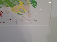 Zeefdruk, , , frits droog, eruptie 4/16, 1996 - afbeelding 5 van  7