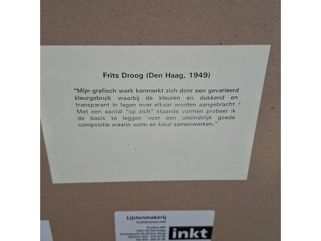 Zeefdruk, frits droog, prelude v 10/30, 2002 - afbeelding 9 van  9