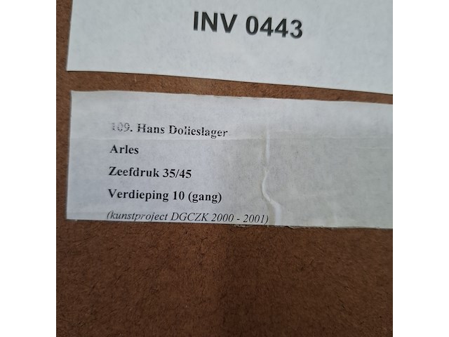 Zeefdruk, h. d'olieslager, arles 35/40 - afbeelding 7 van  7