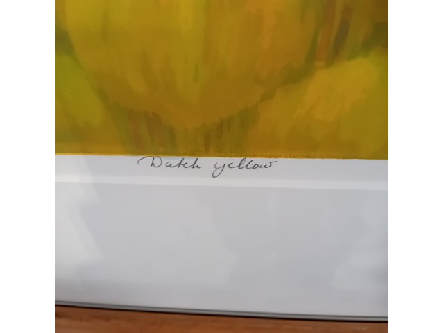 Zeefdruk, hans dolieslager, dutch yellow 3/40, 1997 - afbeelding 6 van  10