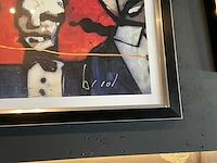 Zeefdruk herman brood “copa las vegas” op papier - afbeelding 2 van  4