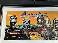 Zeefdruk herman brood “devote” op papier - afbeelding 3 van  3