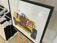 Zeefdruk herman brood "jos who's the boss” - afbeelding 3 van  4