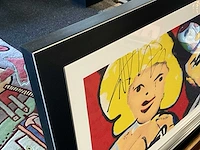 Zeefdruk herman brood “some like it hot” op papier - afbeelding 3 van  4