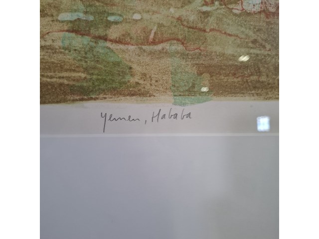 Zeefdruk, jeroen hermkens, yemen hababa 35/50, 1997 - afbeelding 6 van  8