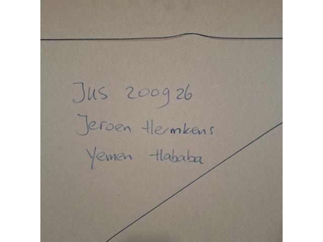 Zeefdruk, jeroen hermkens, yemen hababa 35/50, 1997 - afbeelding 8 van  8