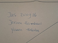 Zeefdruk, jeroen hermkens, yemen hababa 35/50, 1997 - afbeelding 8 van  8