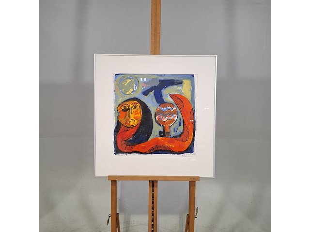 Zeefdruk, john lie a fo, 204/300, 1993 - afbeelding 1 van  7