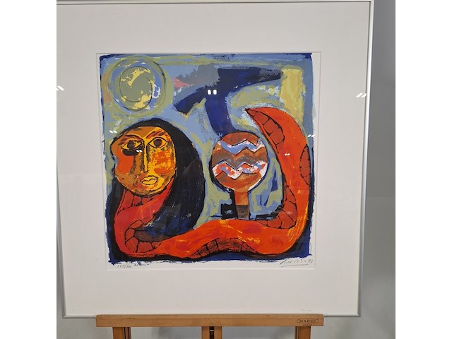 Zeefdruk, john lie a fo, 204/300, 1993 - afbeelding 4 van  7