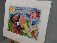 Zeefdruk, john lie a fo, le petit monde - 39/40 - afbeelding 3 van  8