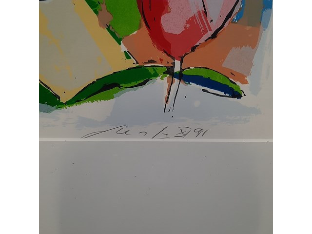 Zeefdruk, john lie a fo, le petit monde - 39/40 - afbeelding 5 van  8