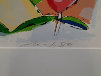 Zeefdruk, john lie a fo, le petit monde - 39/40 - afbeelding 5 van  8