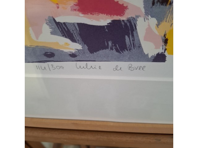 Zeefdruk, lukie de bree, 114/300 - afbeelding 5 van  7