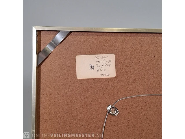 Zeefdruk maya wildevuur (1944-2023), verenigd europa, bouwjaar 1993 - afbeelding 2 van  10