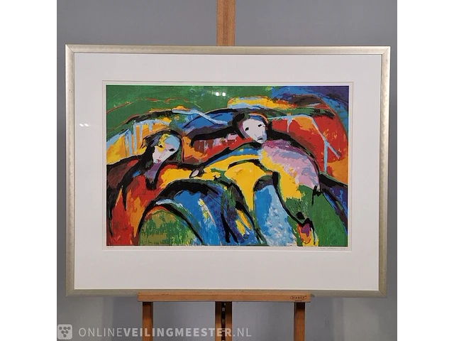Zeefdruk maya wildevuur (1944-2023), verenigd europa, bouwjaar 1993 - afbeelding 3 van  10