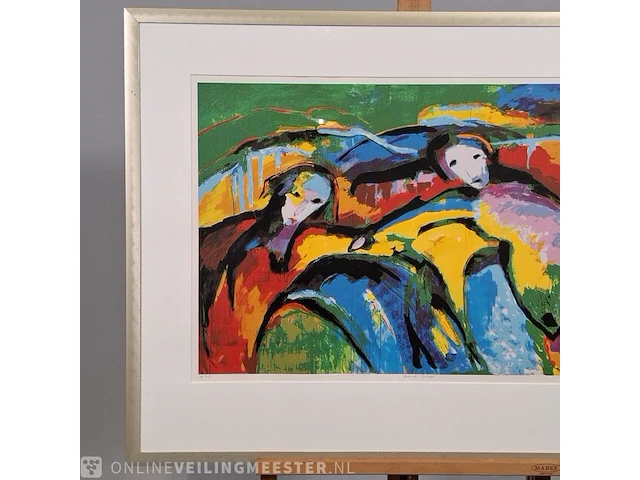 Zeefdruk maya wildevuur (1944-2023), verenigd europa, bouwjaar 1993 - afbeelding 4 van  10