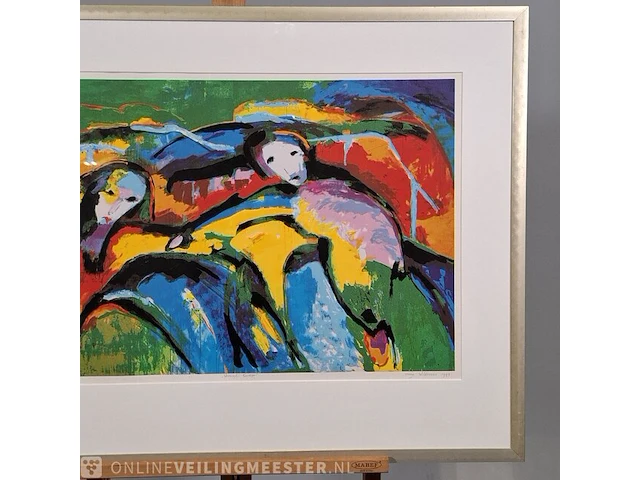 Zeefdruk maya wildevuur (1944-2023), verenigd europa, bouwjaar 1993 - afbeelding 5 van  10