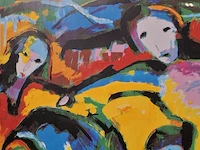 Zeefdruk maya wildevuur (1944-2023), verenigd europa, bouwjaar 1993 - afbeelding 6 van  10