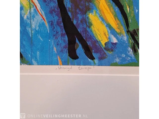 Zeefdruk maya wildevuur (1944-2023), verenigd europa, bouwjaar 1993 - afbeelding 8 van  10