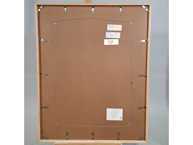 Zeefdruk, maya wildevuur (1944-2023), vogel vis, 1994 - afbeelding 2 van  10