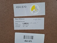Zeefdruk, maya wildevuur, verenigd europa 122/165, 1994 - afbeelding 6 van  15