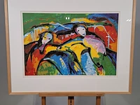 Zeefdruk, maya wildevuur, verenigd europa 122/165, 1994