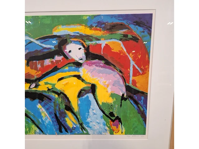 Zeefdruk, maya wildevuur, verenigd europa 122/165, 1994 - afbeelding 9 van  15