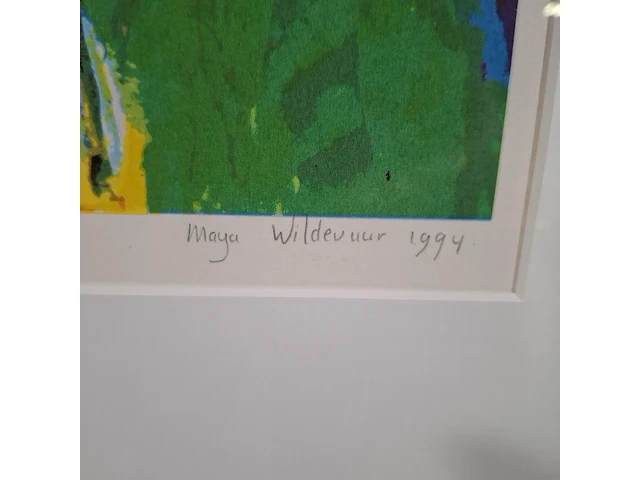 Zeefdruk, maya wildevuur, verenigd europa 122/165, 1994 - afbeelding 14 van  15