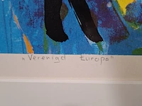Zeefdruk, maya wildevuur, verenigd europa 122/165, 1994 - afbeelding 15 van  15