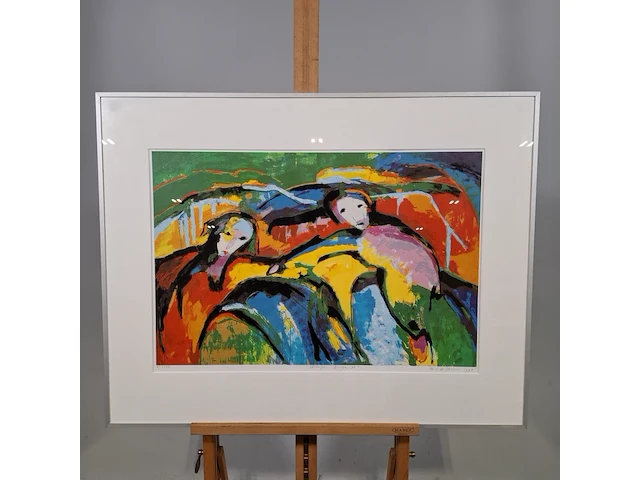 Zeefdruk, maya wildevuur, verenigd europa 57/125, 1992 - afbeelding 1 van  11