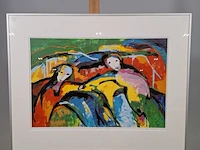 Zeefdruk, maya wildevuur, verenigd europa 57/125, 1992 - afbeelding 1 van  11