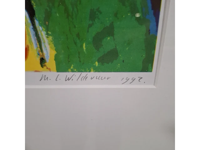Zeefdruk, maya wildevuur, verenigd europa 57/125, 1992 - afbeelding 7 van  11