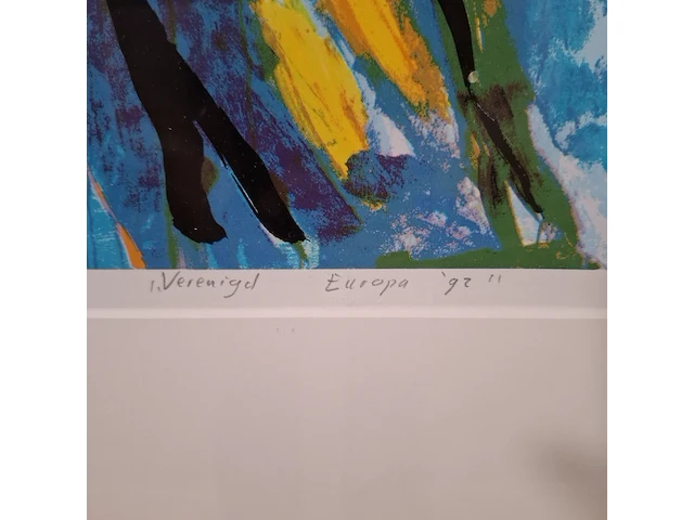 Zeefdruk, maya wildevuur, verenigd europa 57/125, 1992 - afbeelding 8 van  11