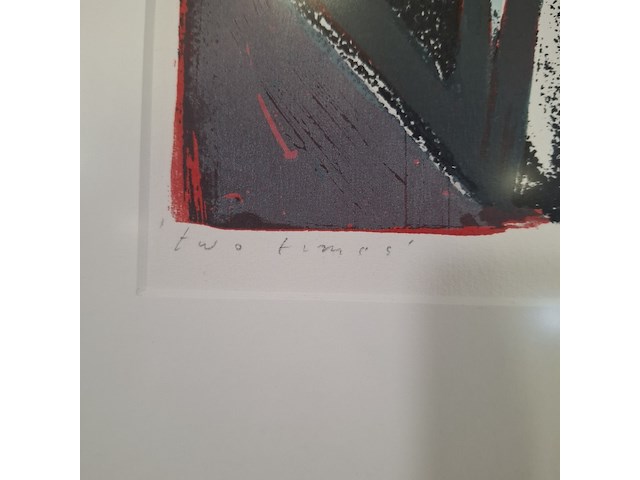 Zeefdruk, warffemius, two times 11/60, 1990 - afbeelding 6 van  8