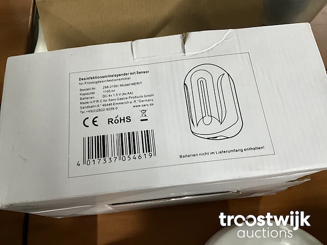 Zeepdispenser met sensor - afbeelding 6 van  7