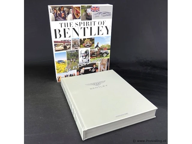 Zeer exclusief boek. the spirit of bentley - afbeelding 1 van  5