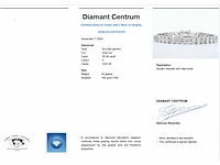 Zeer exclusieve tennisarmband met grote ovaal geslepen diamanten van 25.46 carat totaal - afbeelding 3 van  9