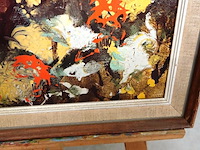 Zeer fleurig portret in lijst - afbeelding 4 van  5